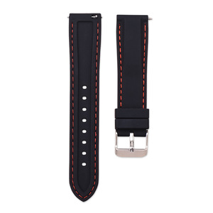 Cinturino in Silicone per <span class=keywords><strong>Samsung</strong></span> <span class=keywords><strong>S3</strong></span> e Ticwatch Smart Watch bande 18mm 20mm interruttore orecchio - Product Image 5