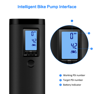 NEWO <span class=keywords><strong>Pompe</strong></span> à air automatique multifonctionnelle sans fil intelligente et portable pour pneus de vélo - Product Image 3