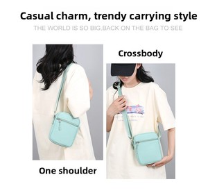 Nuove Borse a <span class=keywords><strong>Tracolla</strong></span> Mini alla Moda per Donne, <span class=keywords><strong>Borsa</strong></span> per Telefono con <span class=keywords><strong>Scomparti</strong></span> Multipli, <span class=keywords><strong>Borsa</strong></span> a Spalla Casual Piccola, Borsetta Femminile Trendy - Product Image 5