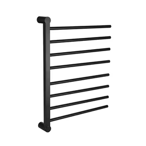 Moderno y Lujoso Calentador de Toallas de Acero Inoxidable Montado en la Pared con Doble Barra y 4 Barras de Calentamiento para Baño, Hotel o Apartamento - Product Image 2