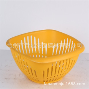 <b>Plastic</b> Rice Washing Sieve Drain <b>Basket</b> For Kitchen Vegetable Cleaning Mold Injection Molding - Product Image 1