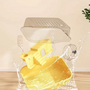 <span class=keywords><strong>Cage</strong></span> à <span class=keywords><strong>hamster</strong></span> en plastique transparente, villa panoramique de luxe, double étage, super toilette, portable, facile à nettoyer, <span class=keywords><strong>cage</strong></span> pour animaux détachable - Product Image 3
