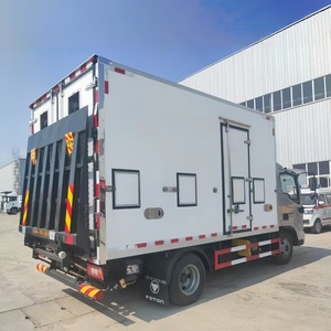 Camión de transporte de pollitos de 4x2 de la marca China Factory Foton, camión ligero para el transporte de pollitos con control inteligente de temperatura. - Product Image 5