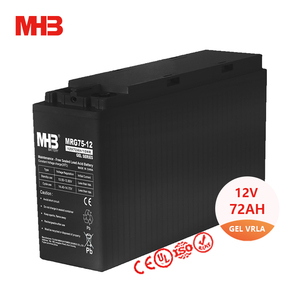Mhb Agm Vrla acumulador High Tempr Terminal frontal Batería solar 12V 72ah 10HR Precio <span class=keywords><strong>de</strong></span> batería <span class=keywords><strong>de</strong></span> <span class=keywords><strong>gel</strong></span> para centro <span class=keywords><strong>de</strong></span> datos - Product Image 1