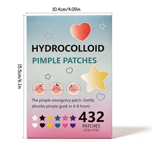 Parches Hidrocoloides Impermeables de 10mm de Alta Calidad para Cubrir Imperfecciones y Granos, Venta Mundial - Product Image 2