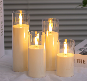 Điện tử pin điện LED NẾN Bullet ngọn lửa tùy chọn Wedding party trang trí nội thất - Product Image 4