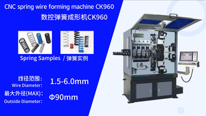 Máquina CNC de 9 Ejes de Alta Precisión CK990 con Baja Tasa de Error para Resortes de Vibración de Motores GOLDLION&CANNYU - Product Image 2