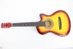 <span class=keywords><strong>Guitare</strong></span> acoustique folk à pan coupé de 38 pouces à prix abordable pour la vente en gros - Product Image 3