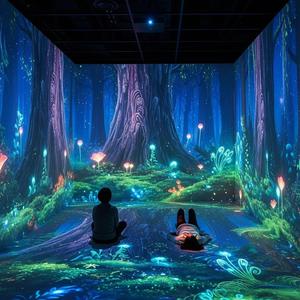 Tùy chỉnh Hologram chiếu nhập vai <span class=keywords><strong>3D</strong></span> Lập Bản Đồ kinh nghiệm cho Chủ Đề Công viên thu hút - Product Image 2