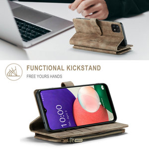 CaseMe sang trọng 3 1 multi-thẻ kinh doanh Ví trường hợp Motorola E7 điện/e7i Điện Moto G10 G20 G30 mới đến bảo vệ PU trở lại - Product Image 3