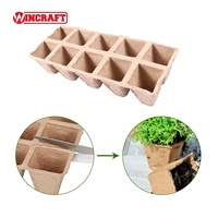 67pcs Set Baki Semai Benih, Pot Pembibitan untuk Bonsai, Sukulen, Herbal, Sayuran, Kit Baki Semai