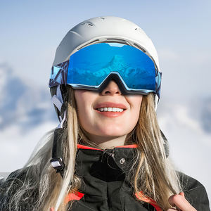 Protection UV400 personnalisée <span class=keywords><strong>TUP</strong></span> sans monture anti-buée magnétique triple couche éponges ski motoneige hiver neige lunettes de ski - Product Image 6