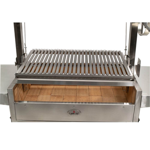 Parrilla Argentina de Acero Santa Maria para Asados al Aire Libre, Parrilla de Carbón para Uso Doméstico, Acero Inoxidable - Product Image 4