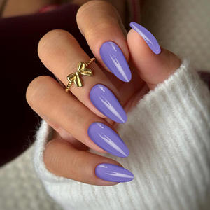 Uñas Postizas al por Mayor, Nuevo Estilo OEM, Uñas Acrílicas Personalizadas, Uñas Falsas de Ataúd - Product Image 4