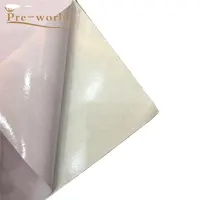 Pré-monde adhésif amovible en vinyle transparent PVC en vinyle transparent