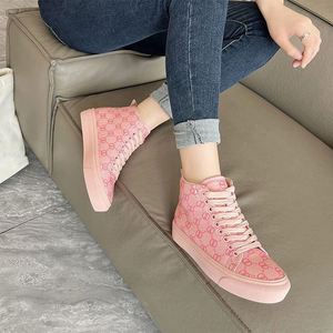 Vente en gros directe usine : Baskets de créateur à lacets pour hommes, baskets décontractées en toile pour femmes, chaussures de marche montantes de créateur - Product Image 3