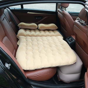 <b>Inflatable</b> Car <b>Mattress</b> For Travel With Pillows PVC Material Universal Fit Adult And Child Use - Product Image 1