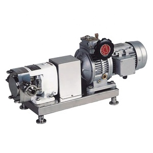 Pompe sanitaire rotative à lobes de qualité alimentaire pour le transfert de bière, chocolat, huile, miel - Product Image 2
