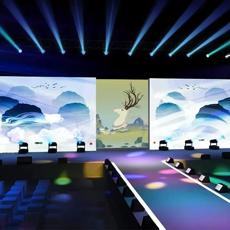 Hunan Caiyi Display Folding Screen Outdoor Led Commercial Advertising Display Screen For Store Airport Stadium