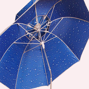 Parapluie de pêche à double toit en alliage d'aluminium Super protection UV 2m Design classique avec accessoire de magasin pour cadeaux d'affaires - Product Image 2