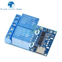 Módulo de relé USB Tipo 2/2 /4 vías, convertidor electrónico TZT, interruptor de Control inteligente USB para Arduino
