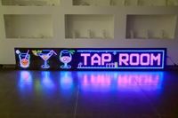 Panel Matriks LED 16x96 Plus, Digital Signage yang Dapat Diprogram, Bertenaga USB, Animasi Teks Bergulir untuk Bar, Ruang Game, Toko, Iklan, Dekorasi