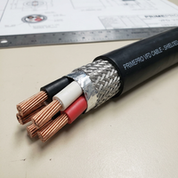 Câble d'alimentation souple blindé PrimePro VFD 0,6 kV pour systèmes de commande de moteurs, classe ignifuge