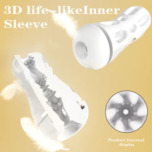 Lil Zeemeermin Onzichtbare Koffiekop Vibrator Tpe Materiaal Realistisch Uiterlijk Veilig Thuis Kantoor Seksspeeltje - Product Image 5