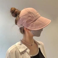 Sombreros de Verano Plegables para Mujer, con Protección Solar, Ala Ancha, para Playa, Béisbol, con Bolsillo, para Deportes, Fiestas, Viajes, Pesca