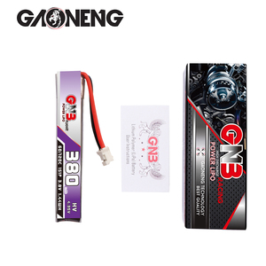 Batterie LiPo GAONENG GNB 1S 380mAh 3.8V HV LiHV 60C avec câble et connecteur PH2.0 pour drone FPV Inductrix BNF BLADE RC Horizon <span class=keywords><strong>Eflite</strong></span> - Product Image 5