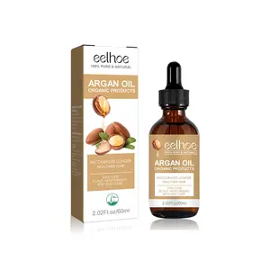 Eelhoe 60ml Daily Repairing Hair Products Argan Oil Morocco Hair Oil For Stressed Dry Brittle Hair Care Essential Oil