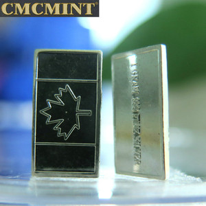 Haute qualité <span class=keywords><strong>Souvenir</strong></span> 1 gramme pièce <span class=keywords><strong>Canada</strong></span> drapeau barre pièces commémoratives pièces de collection - Product Image 4