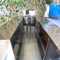Wecare Fast Dessert Gelato Foodtruck, volledig uitgeruste mobiele bar, foodtruck, concessievoertuig met complete keuken