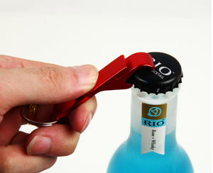 2025 nóng bán mới sáng tạo đa chức năng nhôm chai bia mở Móc chìa khóa - Product Image 5