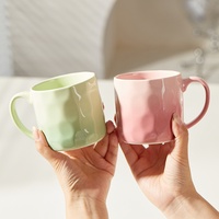 Mug en céramique haut de gamme à dégradé de pierres pour la maison, le bureau, les fêtes et les réunions - Souvenir pour le petit-déjeuner et le café en couple