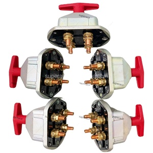 Interruttore <span class=keywords><strong>Staccabatteria</strong></span> <span class=keywords><strong>Doppio</strong></span> Polo per Carichi Pesanti, 250A, Resistente alla Corrosione, con Alloggiamento in Lega di Zinco per Barche e Auto - Product Image 2