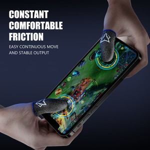 Sarafox V3ปลอกนิ้วสำหรับเล่นเกม,ถุงนิ้วไวต่อการขีดข่วนหน้าจอสัมผัสมือถือตัวควบคุมเกมระบายอากาศได้ดีกันเหงื่อ - Product Image 6