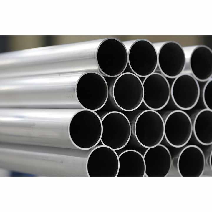 Powder Coated Aluminum Alloy Pipes Anodized Polished Finish for Industrial Use-Custom Bending Welding Cutting Available