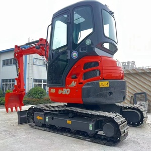Mini-excavatrice Kubota U30 3t d'occasion de haute qualité, originale, pour travaux agricoles/communaux et excavatrices U55 U30 U40 U48 - Product Image 1