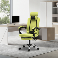 Chaise de bureau ergonomique en maille personnalisable, livraison gratuite, réglable pour de longues heures de travail