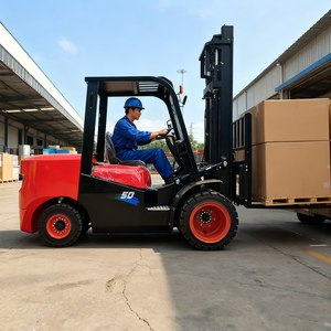 Montacarga 5 <span class=keywords><strong>Ton</strong></span> 6T 7T 8T 9T 10T Heftruck Diesel Fabriek Zware Diesel Heftruck Met Epa/Euro5 - Product Image 2