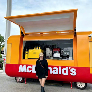 Remolque de Comida Móvil Multifuncional <span class=keywords><strong>AVIA</strong></span> Modelo 008, Camión de Comida Eléctrico con Estructura de Acero Inoxidable y Aluminio Resistente a la Oxidación, Integrado - Product Image 1