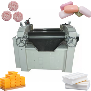 New Customizable Soap Making Machine Line 300/500kg/H PLC Controlled Soap Stamping Cutting Milling Equipment <b>Engine</b> Motor CE - Product Image 5