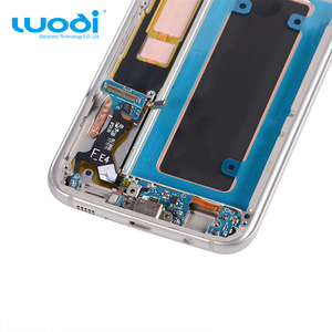 Display LCD OLED OEM per Samsung <span class=keywords><strong>Galaxy</strong></span> <span class=keywords><strong>S7</strong></span> Edge con telaio e touch screen, ricambio all'ingrosso per riparazione cellulari - Product Image 4