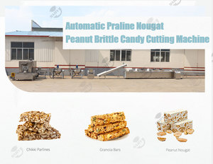 Tự động hạt đậu phộng giòn ngũ cốc kẹo ép đùn sô cô la năng lượng protein thanh snack làm cho dây chuyền sản xuất máy - Product Image 2