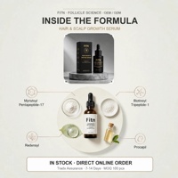 Lotion Capillaire Croissance Cheveux Biotine Romarin Peptide Squalane Soin Nourrissant du Cuir Chevelu Formule 2-EN-1 Sans Prostaglandine OEM Privé Adultes