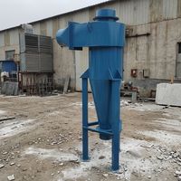 Collecteur de poussière cyclonique industriel, séparateur cyclonique, extracteur de poussière en acier au carbone pour l'élimination de la poussière dans l'industrie du ciment, de l'exploitation minière et du travail du bois