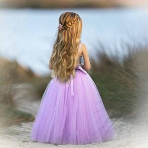 Ropa de Bebé al por Mayor, Vestidos Largos de Princesa para Niñas, Vestido de Fiesta para Niñas, para Eventos Nocturnos y Bodas - Product Image 2