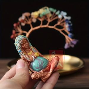 Nuova moda di tendenza naturale fatto a mano sette Chakra gemme chips aumentano energia pietre ghiaia albero con Gaia per <span class=keywords><strong>souvenir</strong></span> - Product Image 2