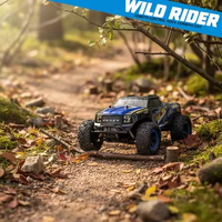 Auto RC de Semi-Alta Velocidad a Control Remoto 2.4G Escala 1:10 con Carcasa de PVC